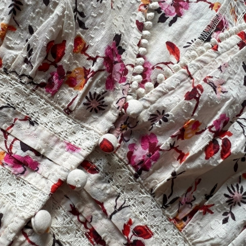 Anthropology floral blouse NWT - Picture 7 of 15